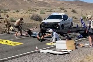 V Nevadě se s klimaaktivisty nemazlili. Blokádu rozrazila policie, tu teď prověřují