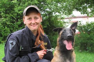 Po 25 letech služby u Policie ČR končí kladenská psovodka pprap. Věra Mravcová