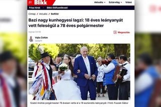 Maďarský starosta si v 78 letech vzal za ženu 18letou svobodnou matku - Novinky