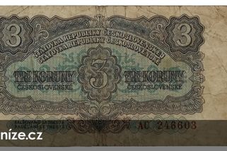 Československá tříkoruna. Nechtěný dárek od soudruhů ze Svazu