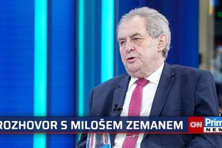 Naše zahraniční politika je primitivní, řekl Zeman. Prozradil, která strana mu nejvíc vadí | CNN Prima News