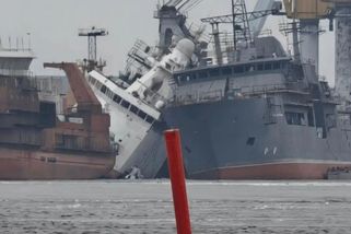 Ukrajina zasáhla ruskou arktickou hlídkovou loď Purga