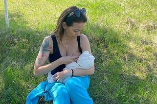 Kojení na veřejnosti není pro Agátu Hanychovou tabu: Takhle se zvěčnila se svou Rozárkou - Super.cz