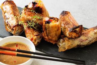 Domácí jarní závitky bez smažení - Proženy.cz