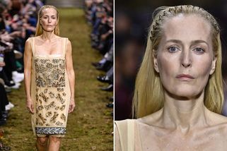 Gillian Anderson v 57 letech dobývá módní mola! Okouzlila Paříž a boří pravidla krásy