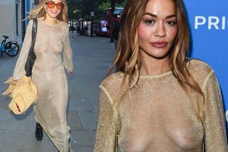 Rita Ora v průsvitných šatech bez podprsenky obdiv nesklidila: Ty nehezké koláče měla nechat doma, komentují lidé - Super.cz