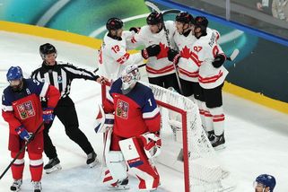 Ruská provokace. Novinář na hokeji v masce, Červenka otázky v ruštině odmítl - Sport.cz