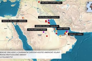 Miliardy v prachu. Írán poškodil už nejméně 17 amerických zařízení na Blízkém východě - Novinky