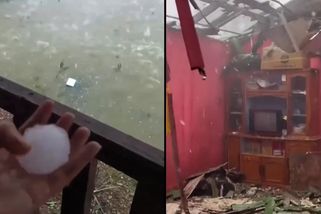 Obrovské kroupy v Laosu ničily domy - Novinky