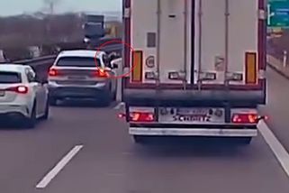 Policie vypátrala posádku BMW, ze kterého střílel spolujezdec po kamionu - Novinky