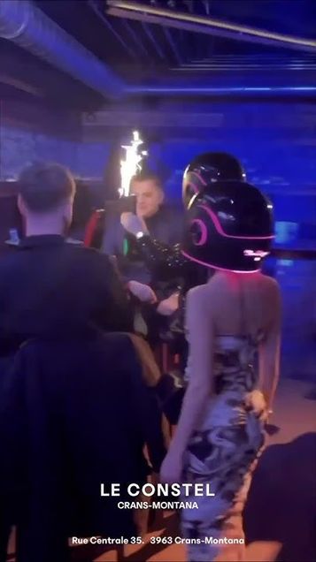 Le Constellation Crans-Montana by Night