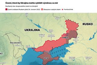 Zelenskyj je připraven vyklidit okupovaná území výměnou za vstup do NATO - Novinky