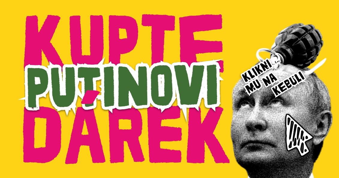 E-shop s dárky pro Putina a jeho poskoky