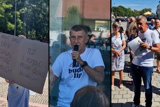 Školák se na mítinku Babiše zeptal na planety, odpověď nedostal - Novinky