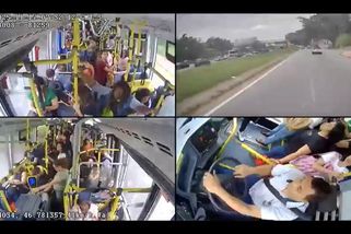 Autobusu plnému lidí selhaly brzdy, v ranní špičce smetl 15 aut a 2 motorky | Mistři volantu