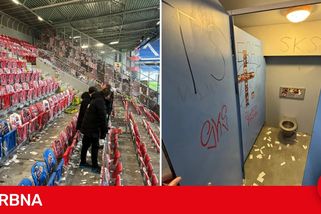 Plzeň řeší zdemolovaný stadion. Slávisté způsobili v sektoru pro hosty škody za statisíce