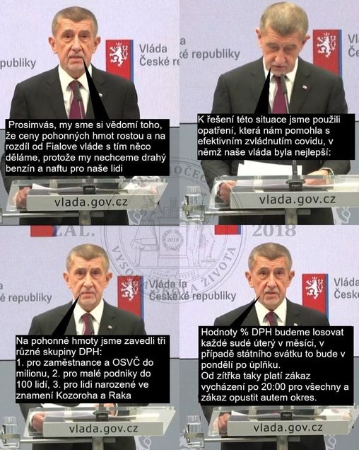 Fotogalerie: Ceny pohonných hmot terčem vtipů. Zasmějte se i vy