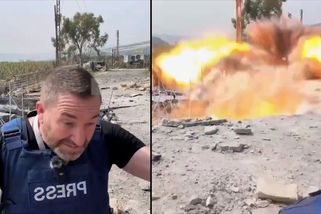 Pár metrů od štábu ruské televize v Libanonu vybuchla raketa, ukazuje video | Novinky.cz: Zahraniční