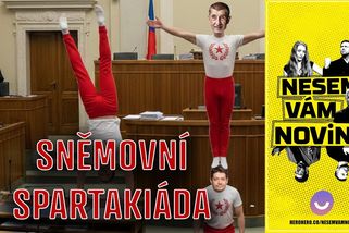 Státní fitness program: Klikující ministři a slavnostní odhalení schodů | Nesem vám noviny