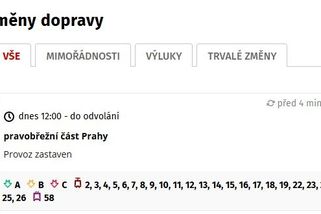 V Praze zkolabovala MHD - Novinky