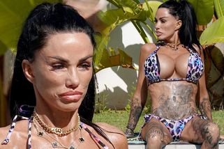 Katie Price vystavila své obří silikony v bikinách!