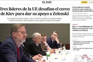 Tři stateční lídři vyrazili do obléhaného Kyjeva, píše světový tisk - Seznam Zprávy