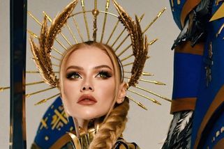 Miss Ukrajina odhalila kostým bojovnice na soutěž Miss Universe. Internet ho označil za „ohromující“ - VIPshow