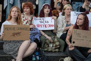 „Jednota je pryč.“ Fotky z největších protestů proti Zelenskému - Seznam Zprávy