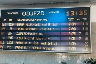 Komplikace pro fanoušky MS. Vlaky na koridoru mezi Prahou a Ostravou stojí - Novinky