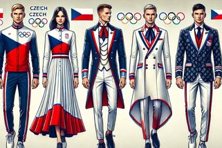 V tomto oblečení mohli čeští sportovci reprezentovat republiku. Zatím jsou z nich hastroši vhodní plašit špačky na poli