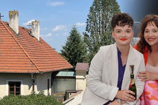 Herečka Alena Mihulová bydlí s dcerou v krásném domu u Pražského hradu. Původně to byla márnice