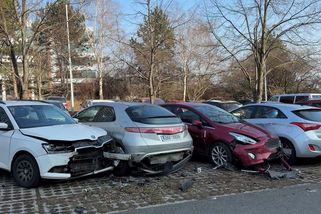 Desetileté dítě nabouralo v pražských Stodůlkách čtyři zaparkovaná auta - Novinky