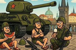 Když přijely tanky na dovolenou - Médium.cz