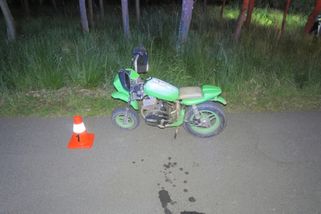 Po pádu z minibiku na lesní cestě na Přerovsku skončil v nemocnici. Testy měl pozitivní snad úplně na všechno