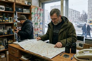 Rusové panikaří: Vracejí se k mapám a pevným linkám