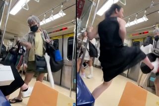 Seniorka v Tchaj-peji strkala do ženy, která ji nechtěla pustit sednout. Ta ji za to drsně kopla - Novinky