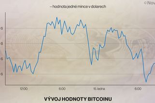 Bitcoin se po velkém pádu vrátil na hodnotu 40 000 dolarů - Novinky