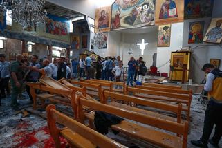 Krvavý útok v kostele v Damašku: nejméně 15 mrtvých - Novinky