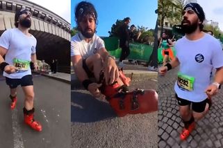 Uběhl maraton v přezkáčích. Na prstech na nohou mu zůstaly jen dva nehty - Novinky