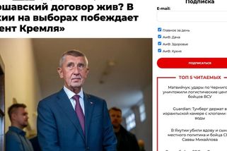 V českých volbách zvítězil „agent Kremlu“, píší v Rusku - Novinky