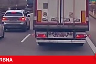 Dva Ukrajinci vyfasovali u soudu podmíněné tresty za střelbu z praku na kamion