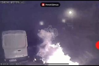 V Rusku vypadl z 19. patra hořící muž. Zachytila to kamera - Novinky