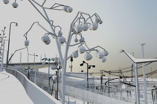 Na novém pražském mostě budou viset lustry a další nečekané instalace