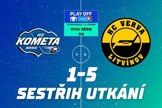 Kolaps Komety ve druhé třetině. Po inkasovaném gólu šlo naše sebevědomí dolů, štvalo Modrého - Sport.cz