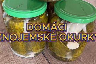 Perfektní domácí znojemské okurky. Namočte je | V jednom hrnci