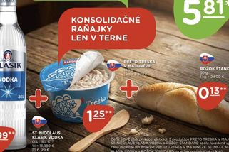 Slovenský řetězec dal akci na vodku k snídani. Utahujeme si z vládní konsolidace, brání se - Novinky