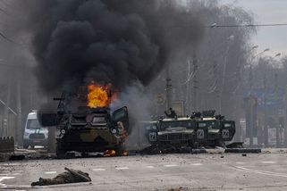 Polští dobrovolníci zlikvidovali ruskou kolonu, tvrdí nadšení Ukrajinci - Novinky