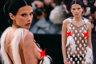 Zima nevadí, hlavní je ukázat bradavky. Argentinská herečka přišla na přehlídku jen skutečně lehce oděna! - Super.cz