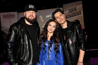 Zpěvačce Sofii Kovářové (15) zkazil křest Martin Fenin