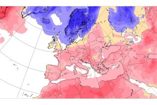 Většina Evropy bude mít nadprůměrné teploty - Novinky